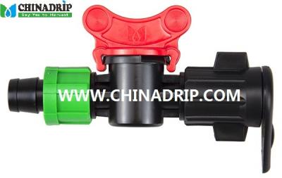 drip tape offtake valve from lay flat hose